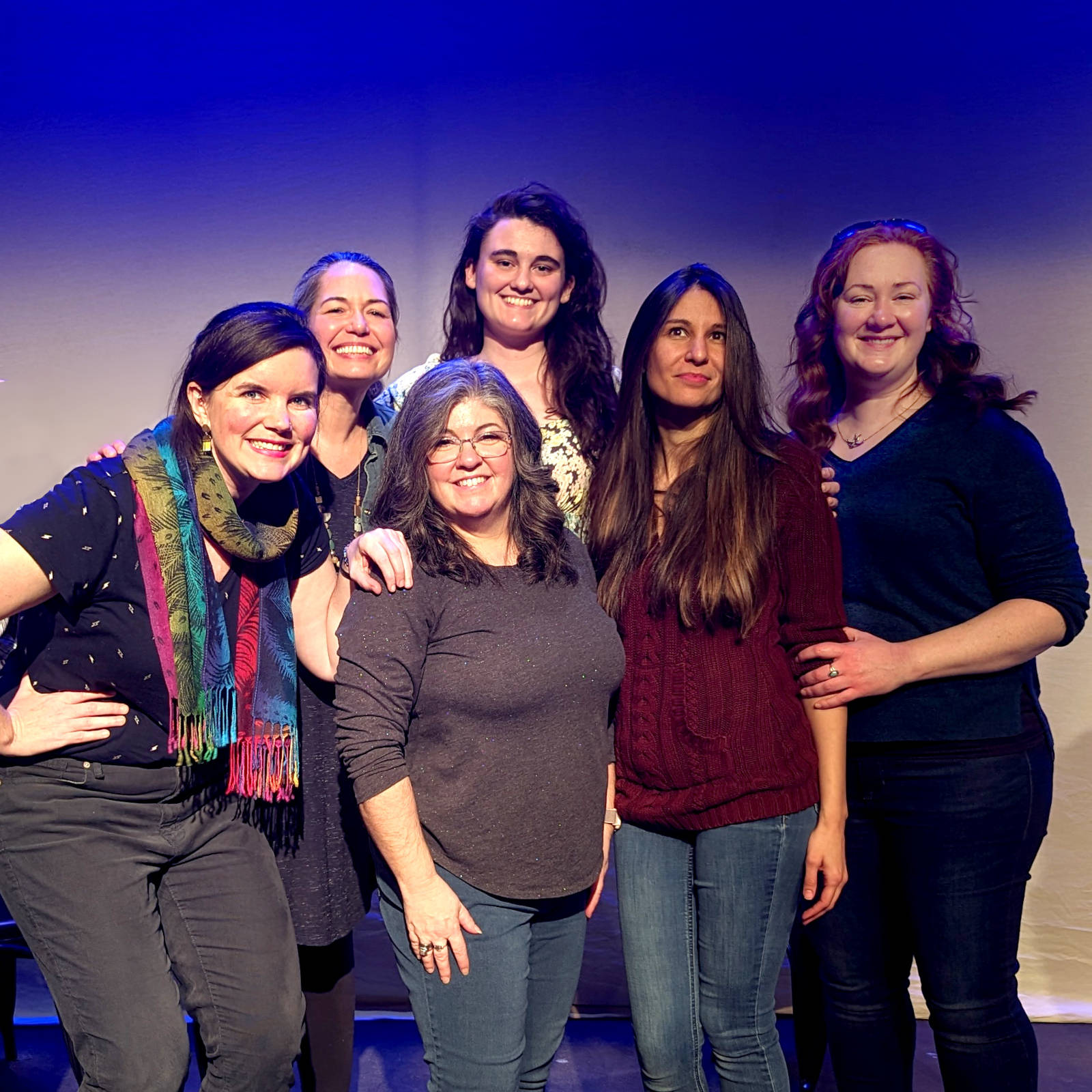 Some women from Valley Improv