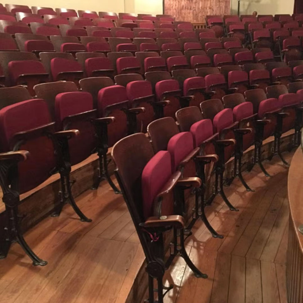 Seats of the Franklin Opera House